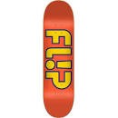 Team Outlined Orange 7.75"x31.63" Flip Deck