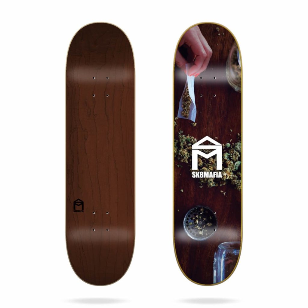 Rolling 8.1×32 Sk8mafia Deck