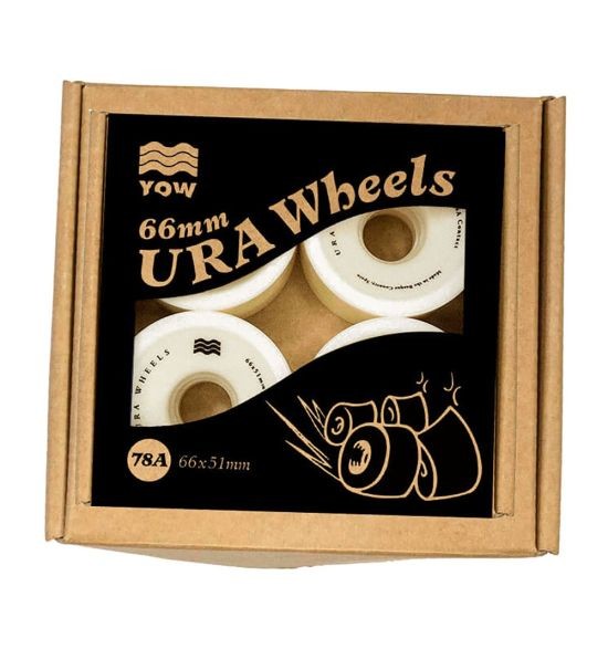 Ura Wheels 66mmx51mm Shr 80a Yow Wheels Pack