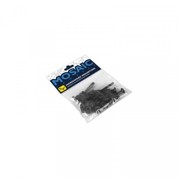 Mounting Bolts 1&Prime; Allen Black Mosaic