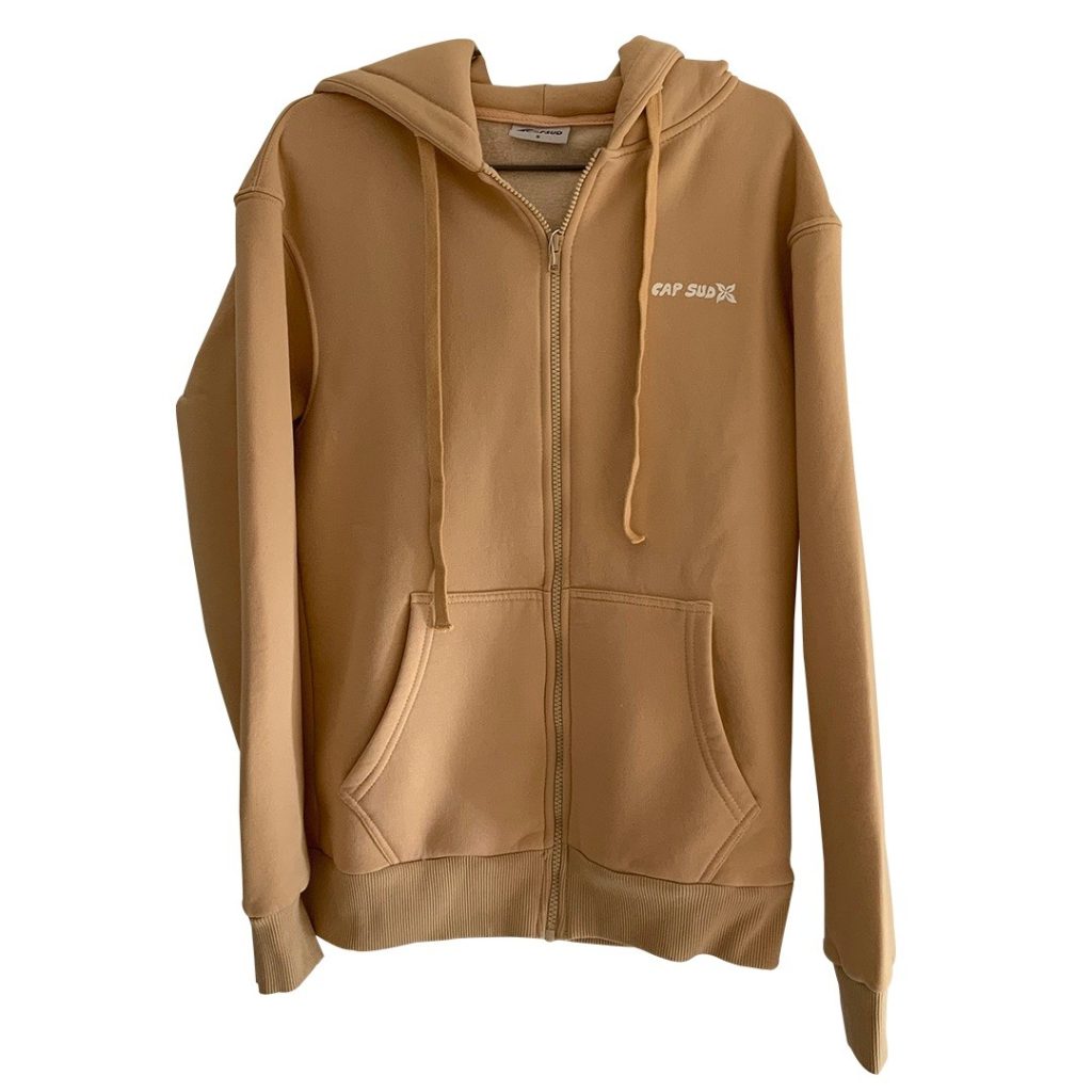 Sweat Zip Hood Fleurs