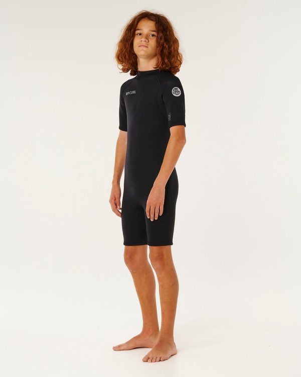 Combinaison enfant Groms Trad 2/2 zip dos Flat Lock - vue alternative