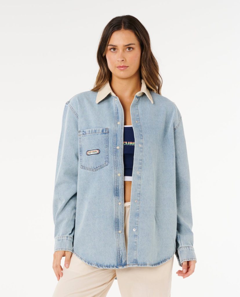 Chemise Surf Side Relaxed en jean