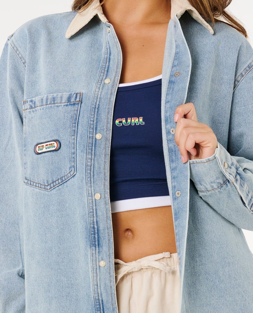 Chemise Surf Side Relaxed en jean