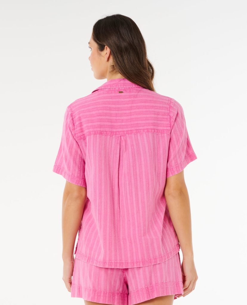 Chemise brodée Hotel Malibu