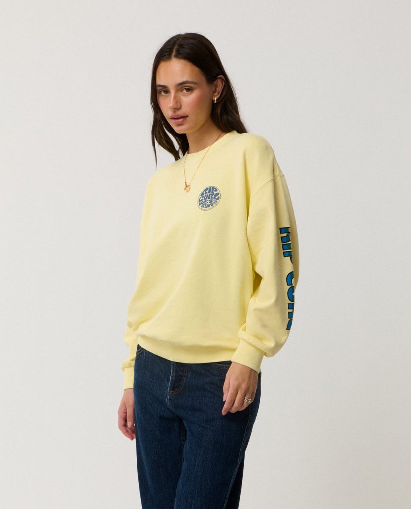 Sweat col rond oversize Stephanie Gilmore Heritage