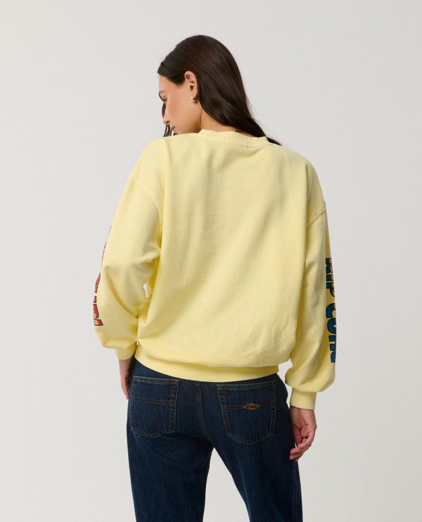 Sweat col rond oversize Stephanie Gilmore Heritage