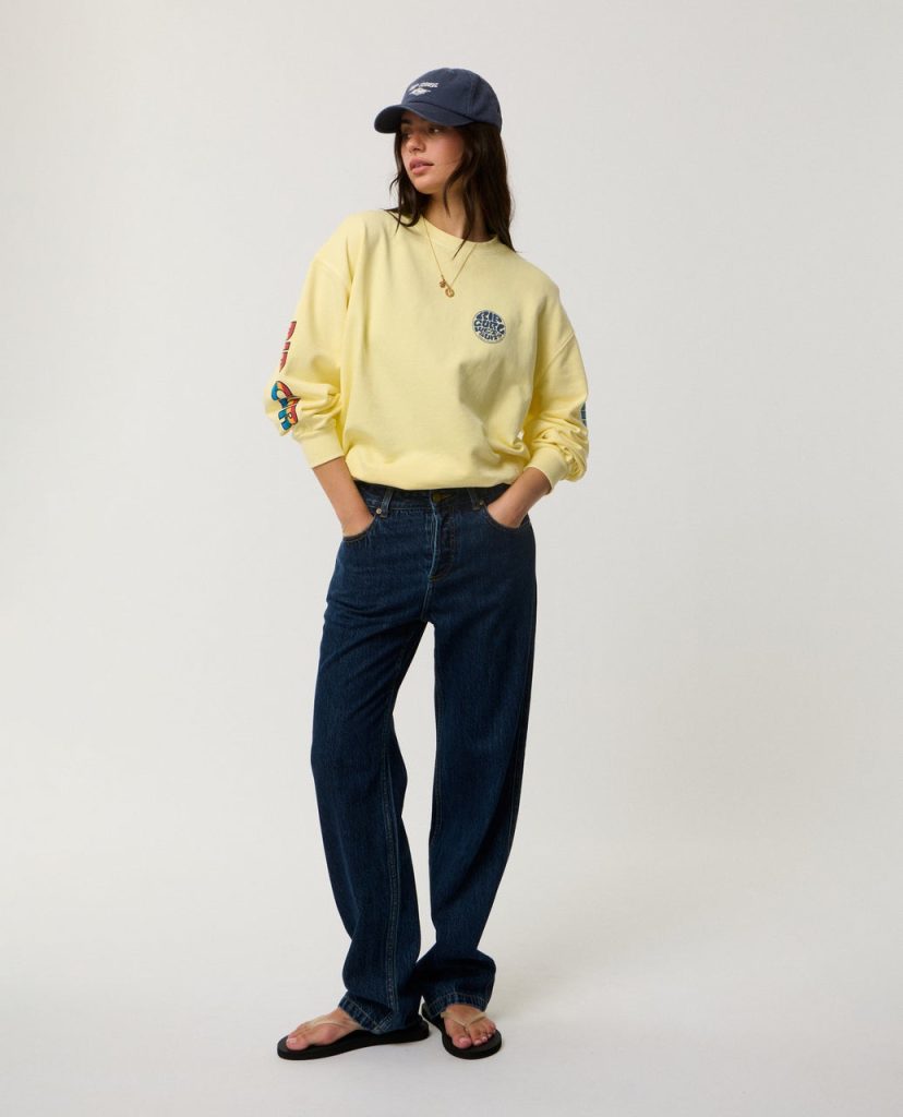 Sweat col rond oversize Stephanie Gilmore Heritage