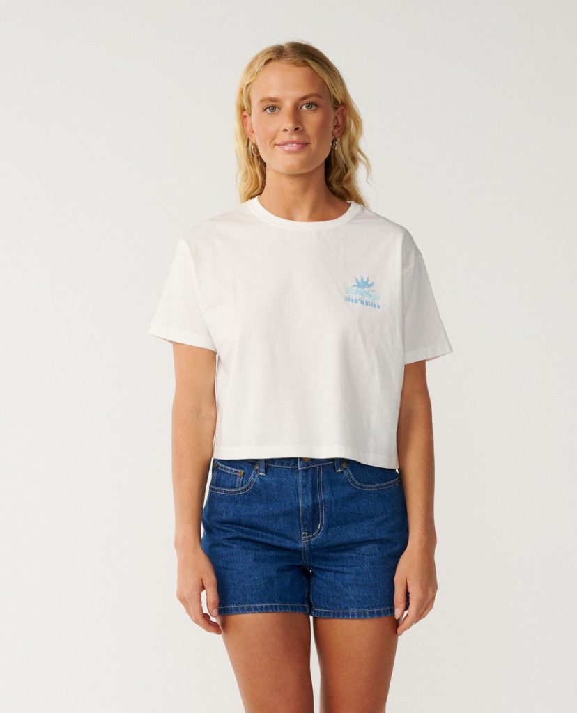 T-shirt crop Swell