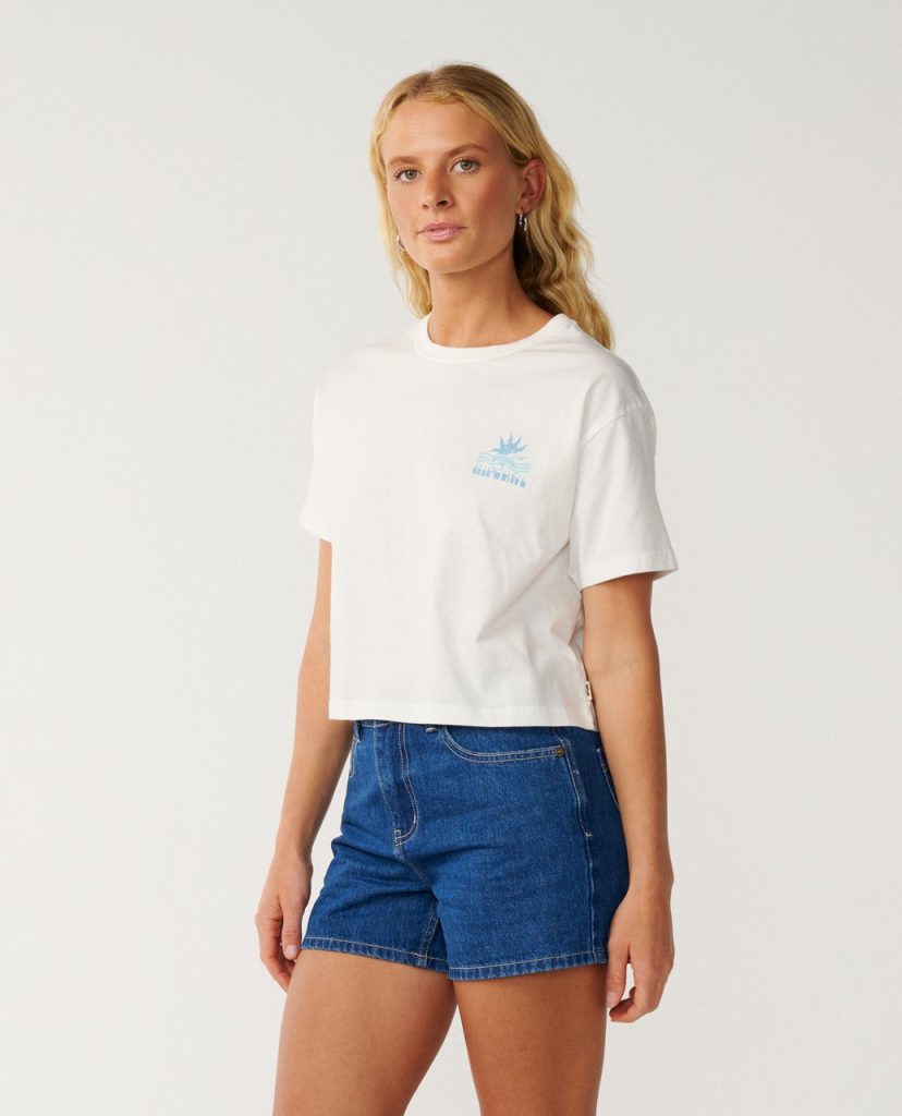 T-shirt crop Swell