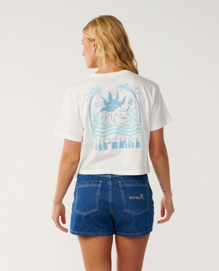 T-shirt crop Swell