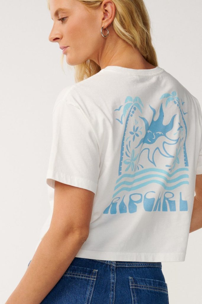 T-shirt crop Swell