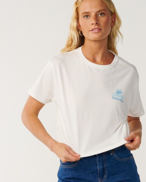 T-shirt crop Swell