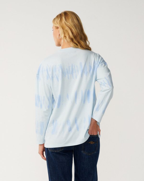 T-shirt oversize à manches longues Stephanie Gilmore Tie Dye - vue alternative
