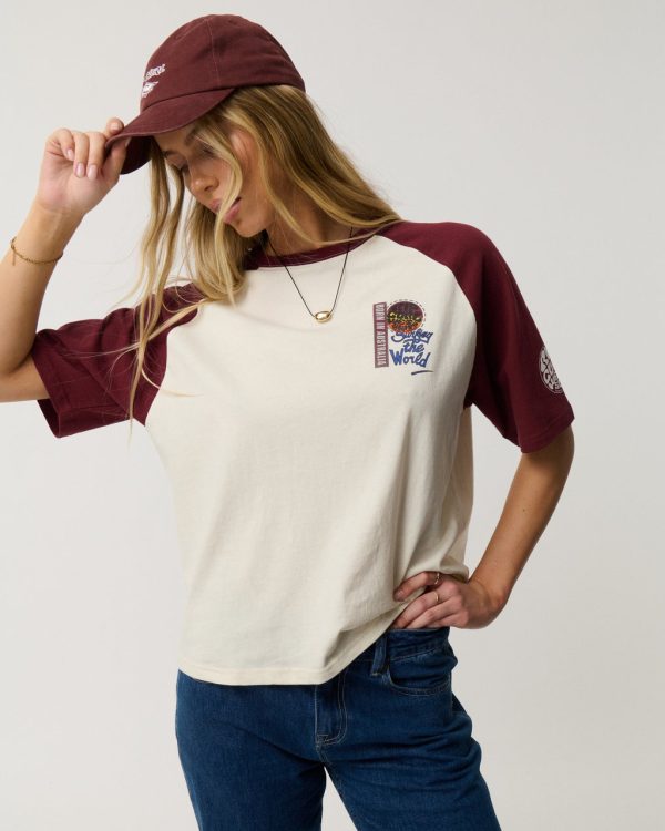T-shirt Surf The World Boxy