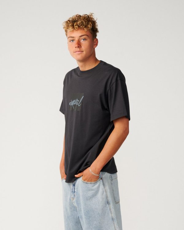 T-shirt ample Rip Script Icon - vue alternative