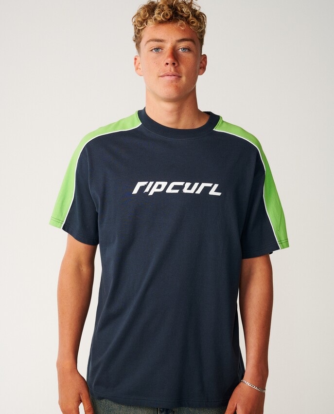 T-shirt Loose Archive Up Top Panel