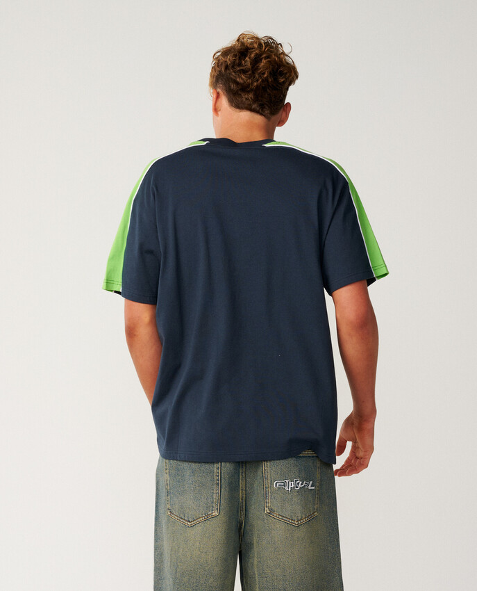 T-shirt Loose Archive Up Top Panel