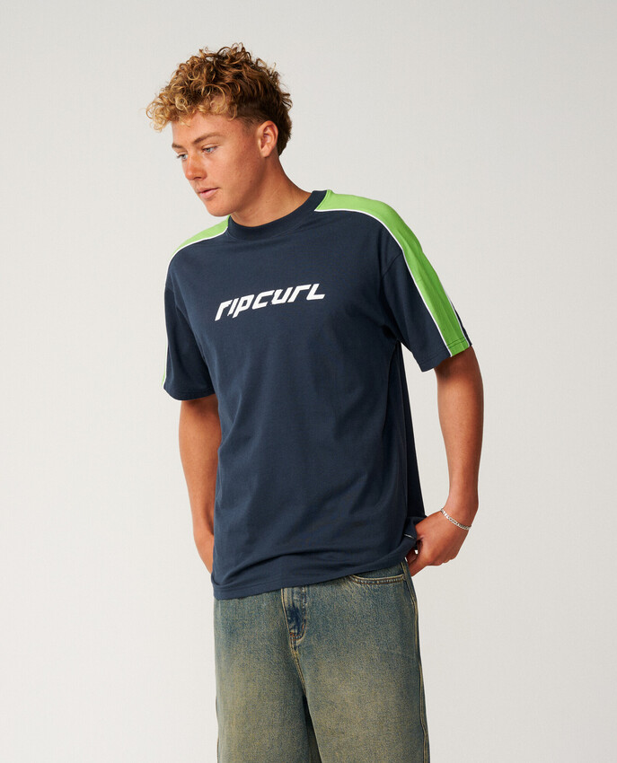 T-shirt Loose Archive Up Top Panel
