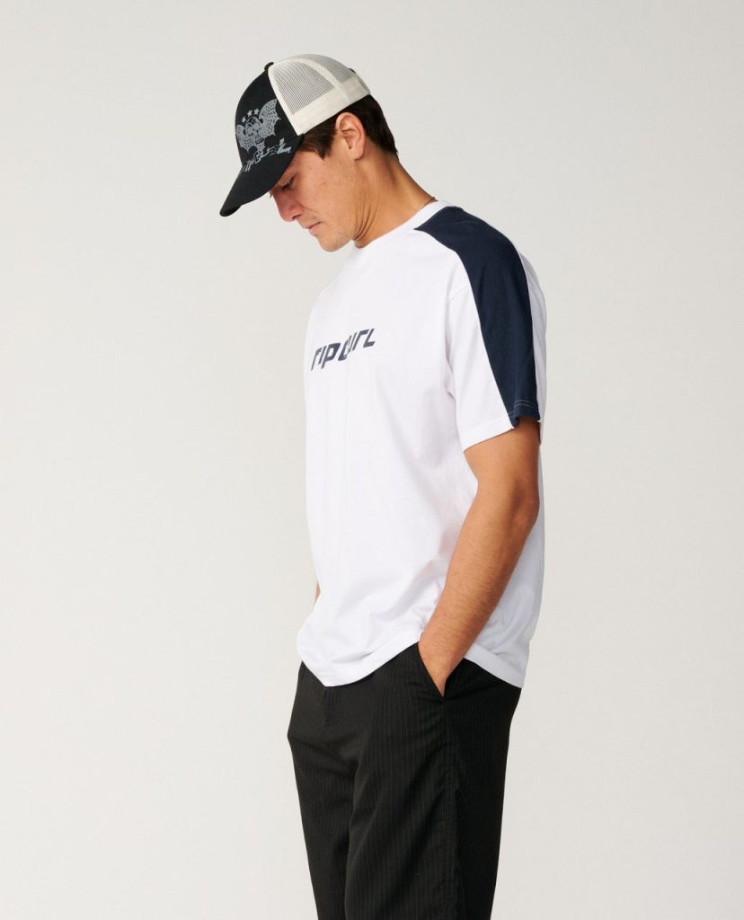 T-shirt Loose Archive Up Top Panel