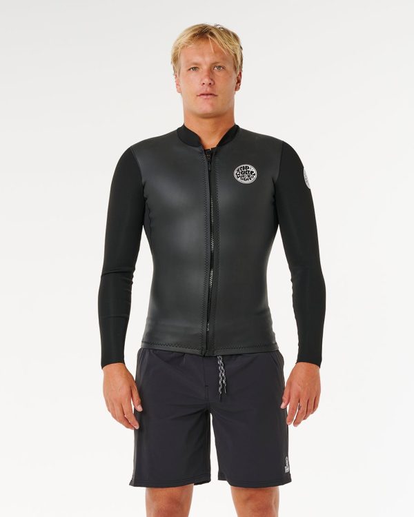 Top néoprène Dawn Patrol zip poitrine 1.5