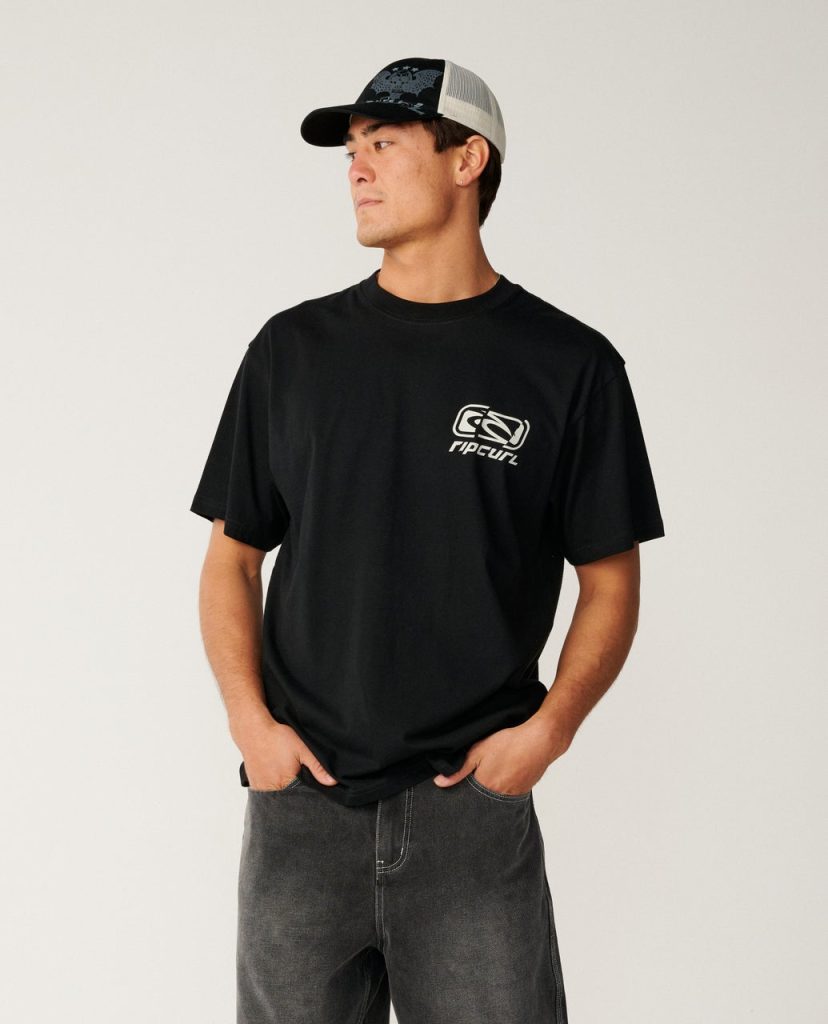 T-shirt Loose Archive Ripped