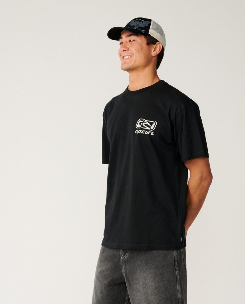 T-shirt Loose Archive Ripped