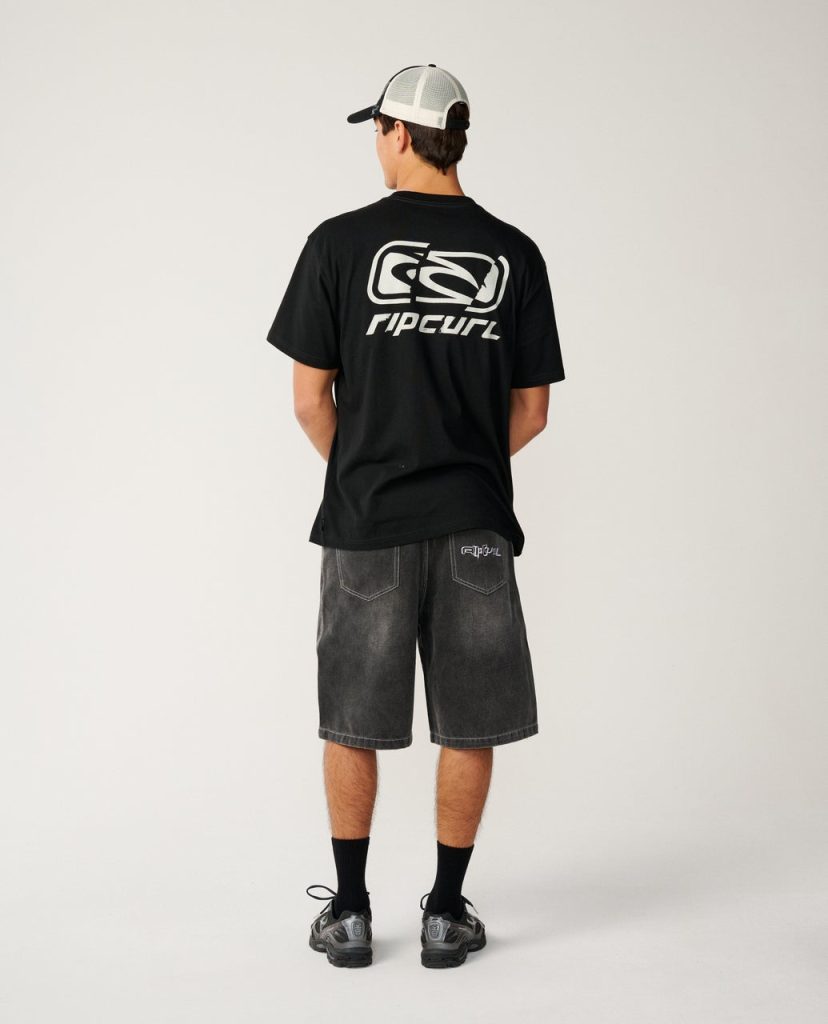 T-shirt Loose Archive Ripped