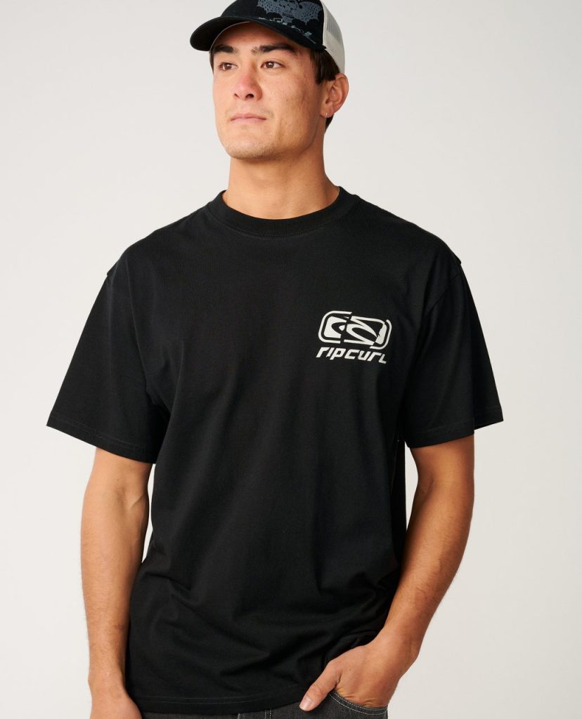 T-shirt Loose Archive Ripped