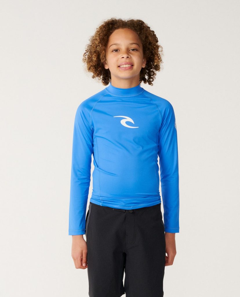 T-shirt anti-UV Waves UPF manches longues enfant