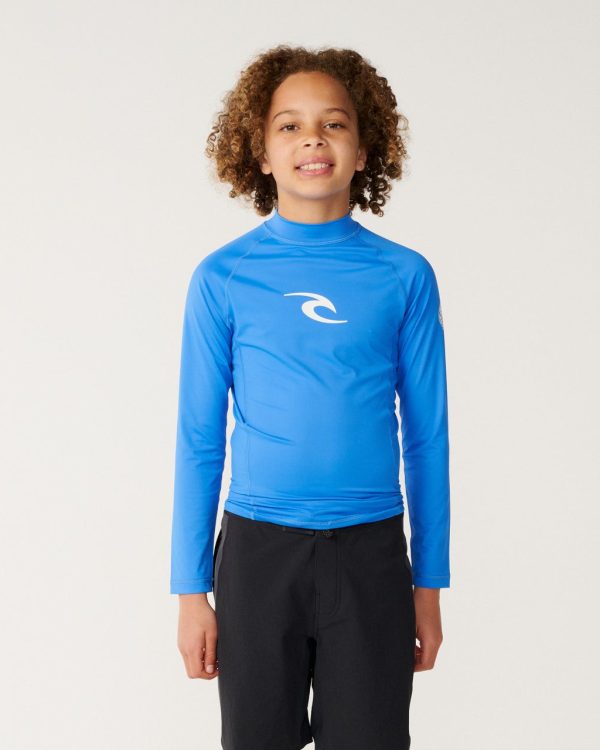 T-shirt anti-UV Waves UPF manches longues enfant