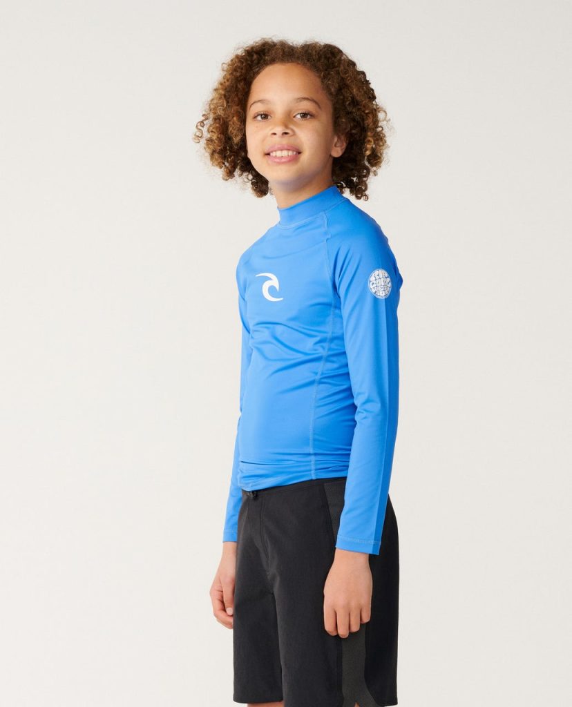 T-shirt anti-UV Waves UPF manches longues enfant