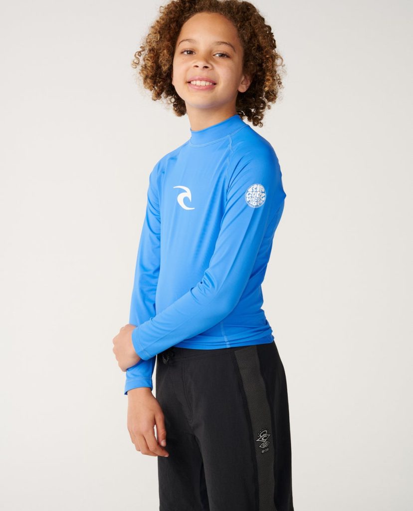 T-shirt anti-UV Waves UPF manches longues enfant