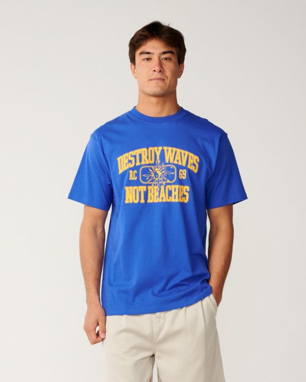 T-shirt Loose Disorder Destroy Waves