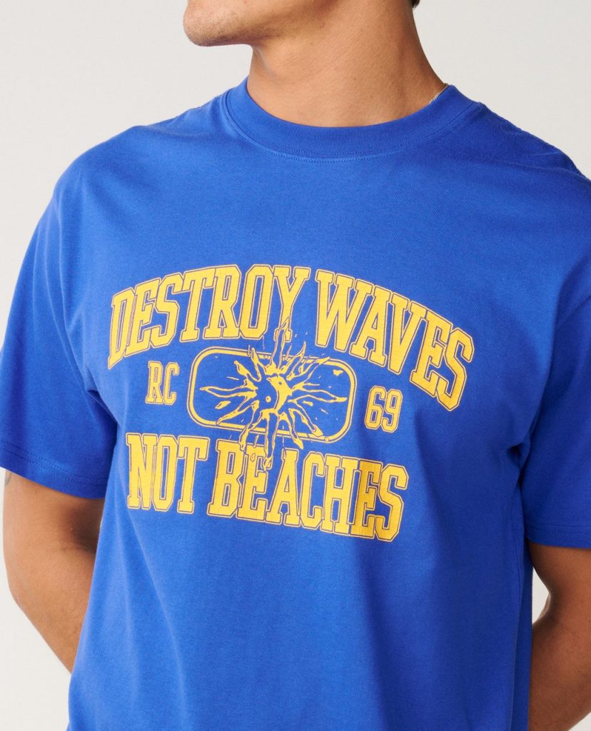 T-shirt Loose Disorder Destroy Waves