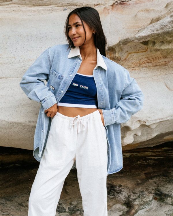 Chemise Surf Side Relaxed en jean