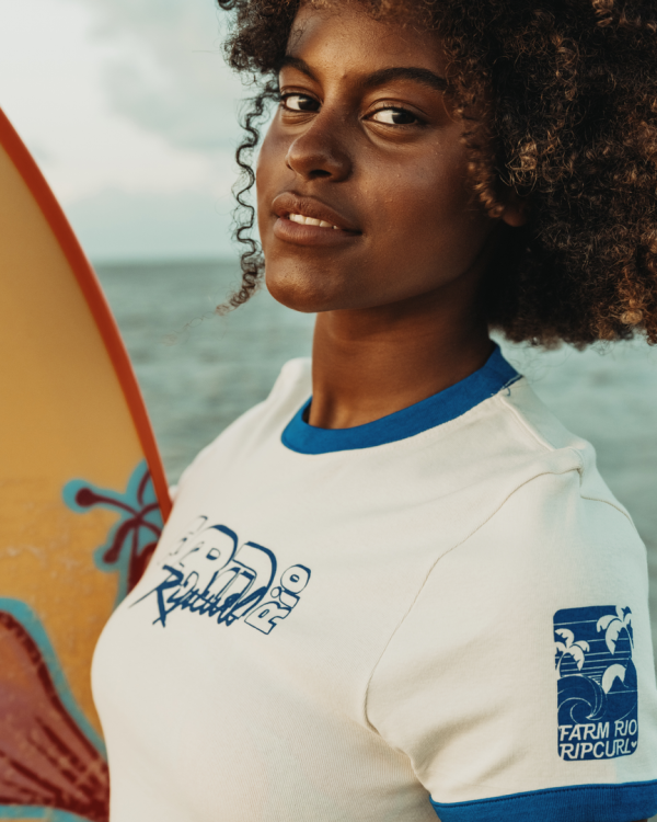 T-shirt ajusté Tropical Groove