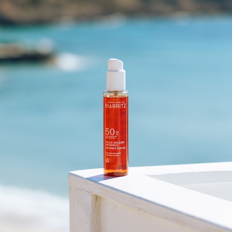 Huile solaire invisible SPF50 – 125 ml