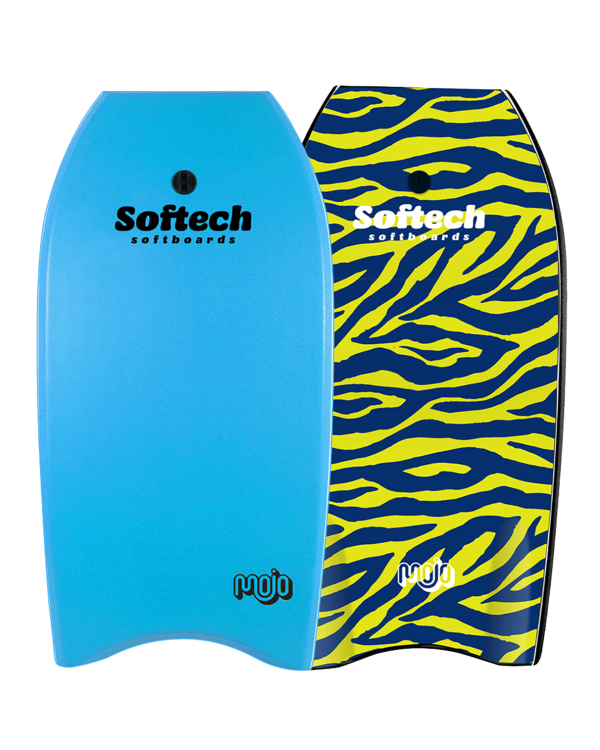 Softech Mojo Sky Blue Zebra 38&Prime; - vue alternative
