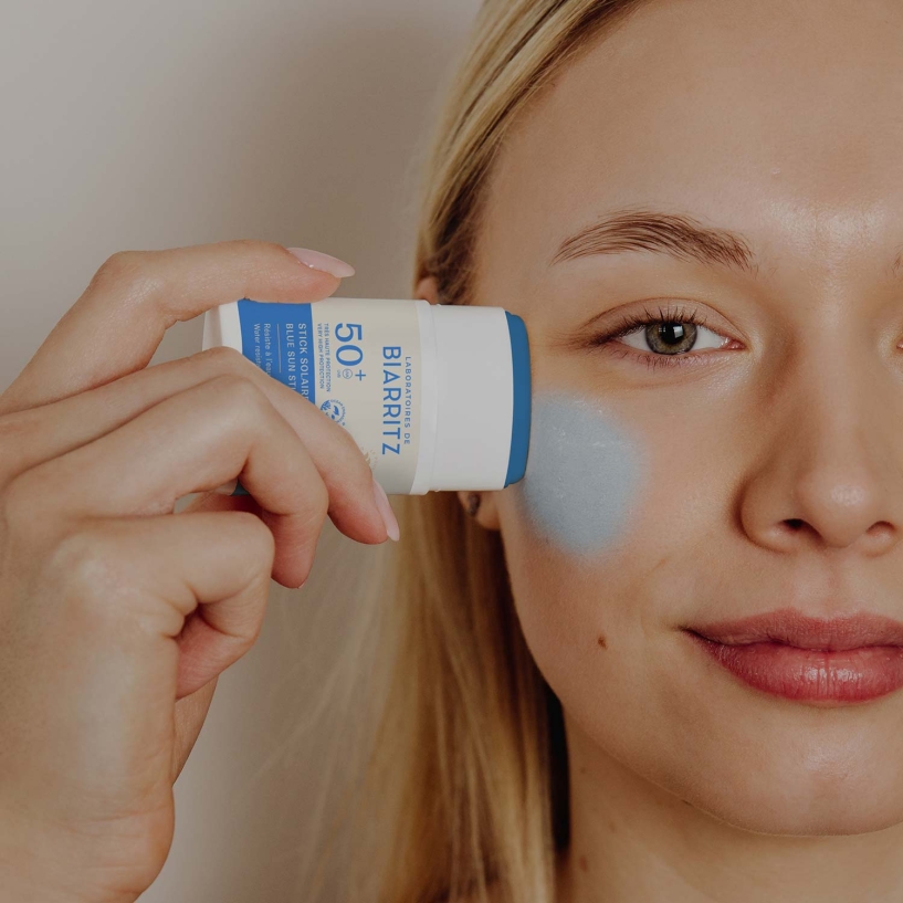 Stick solaire Bleu SPF50+ – 12 grs