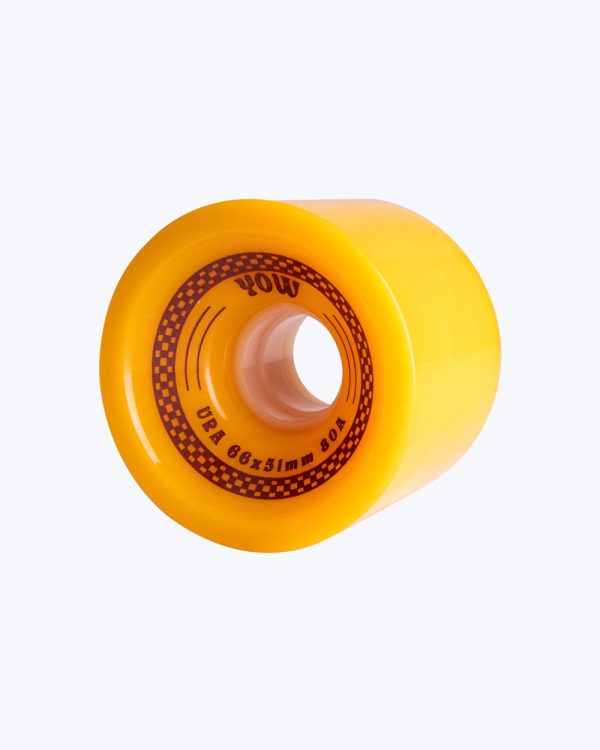 Ura Wheels 66mmx51mm Mustard shr 80a Yow Wheels Pa