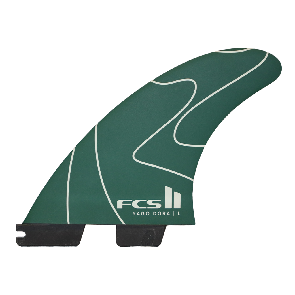 FCS II Yago Dora PC Tri Fins Pulse Green Medium