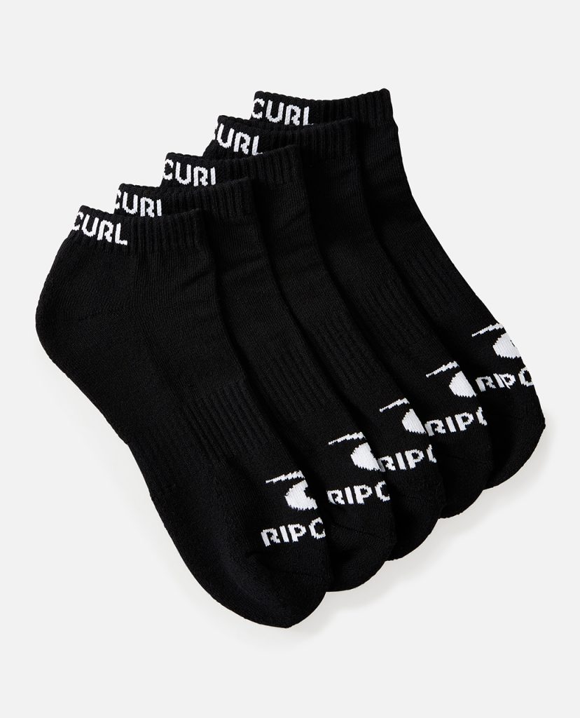 BRAND ANKLE SOCK 5-PK