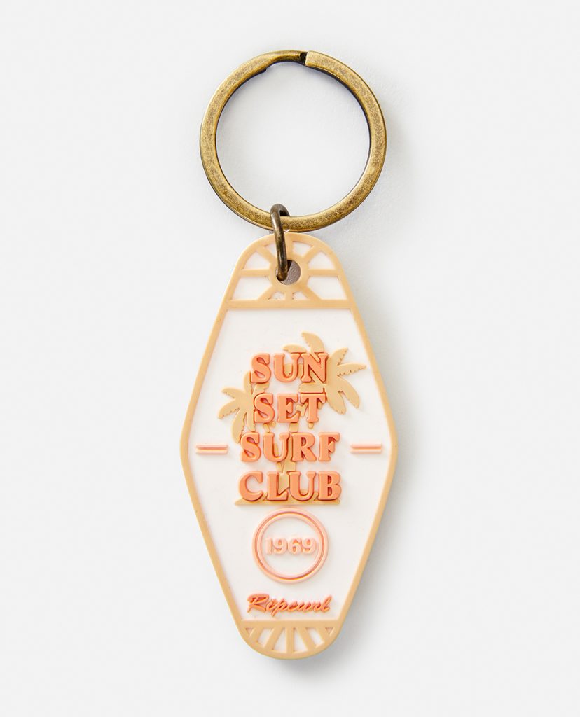 SUNSET SURF CLUB KEYRING