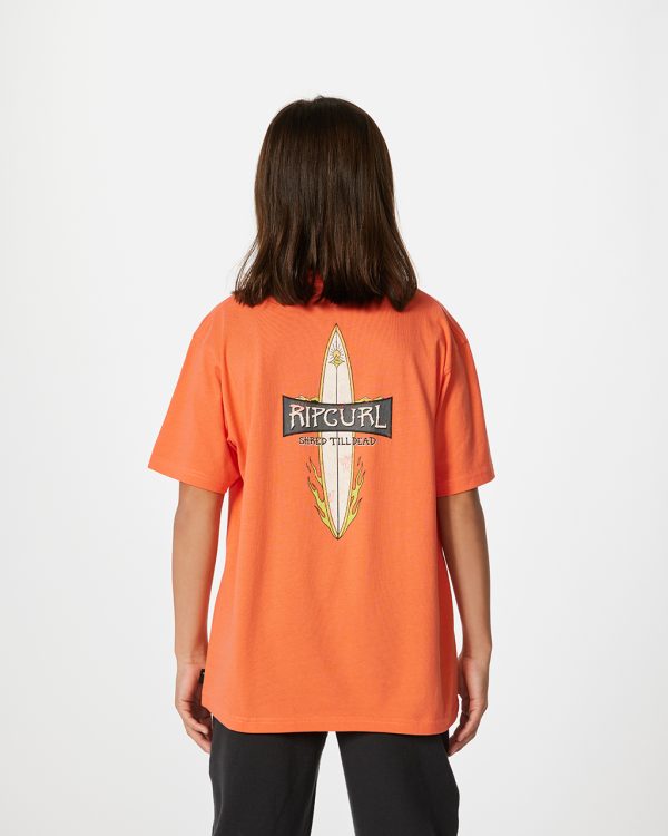 SURFBOARD SHRED TEE-BOY