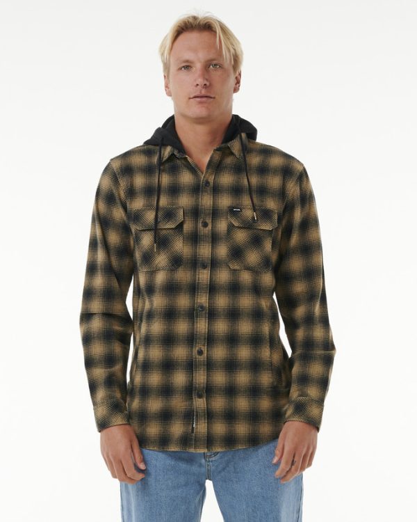 GRUNTER FLANNEL HOOD SHRT