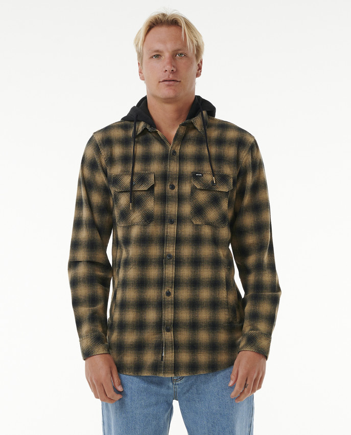 GRUNTER FLANNEL HOOD SHRT