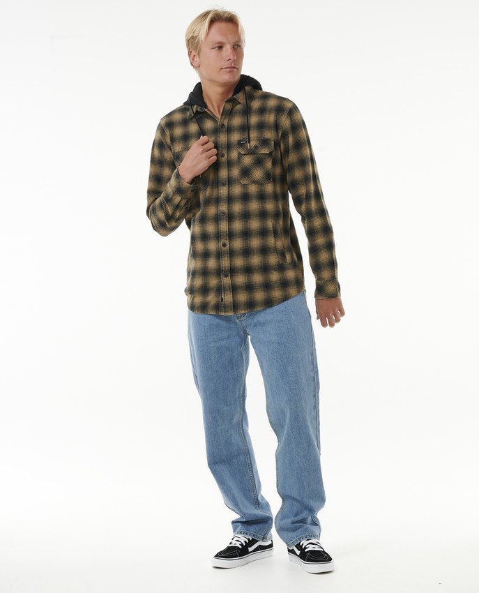 GRUNTER FLANNEL HOOD SHRT