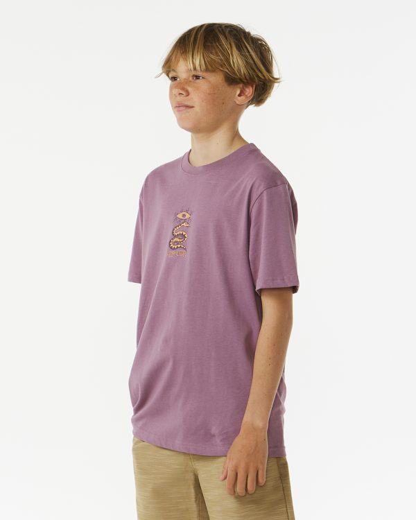 LOST ISLANDS SNAKE TEE - BOYS
