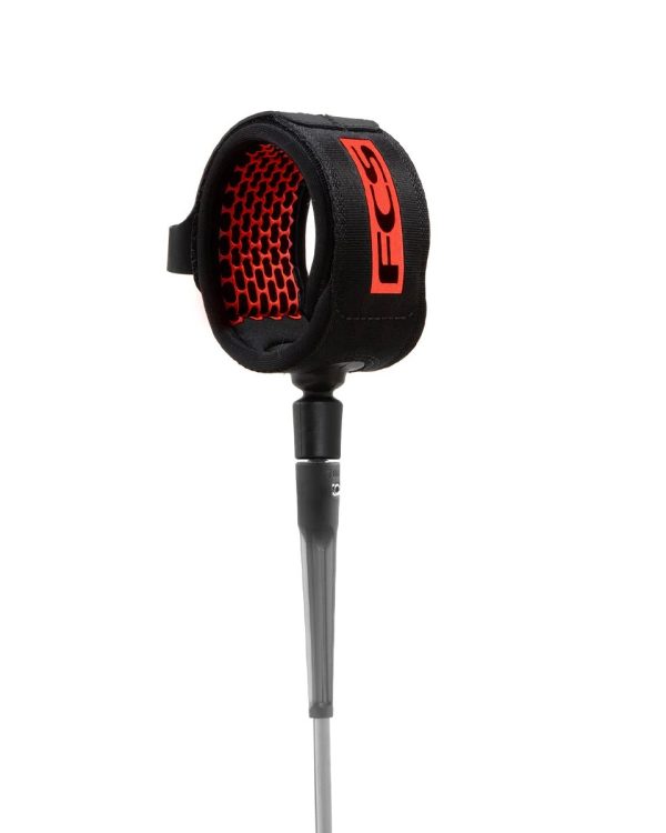 FCS 6' Comp Essential Leash Flame Red
